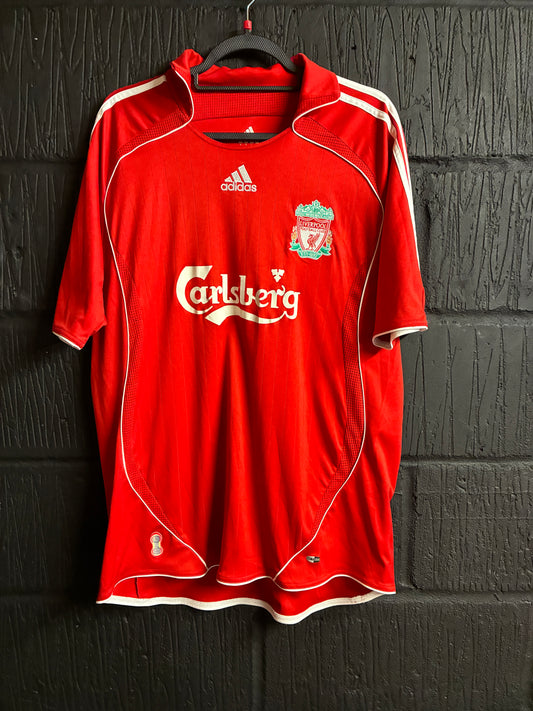 Liverpool 2006/07 Home - Large - Gerrard #8 - Please Read Description