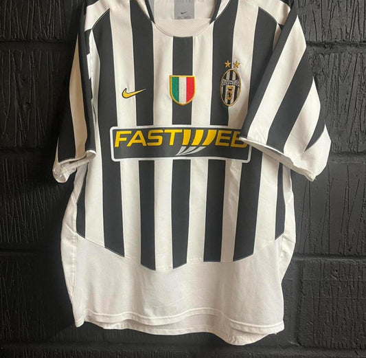 Juventus 2003/04 Home Shirt - Large - Nedved 11