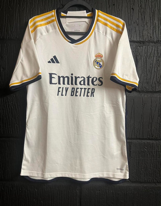Real Madrid 2023/24 - Home Shirt - Large - Bellingham #5