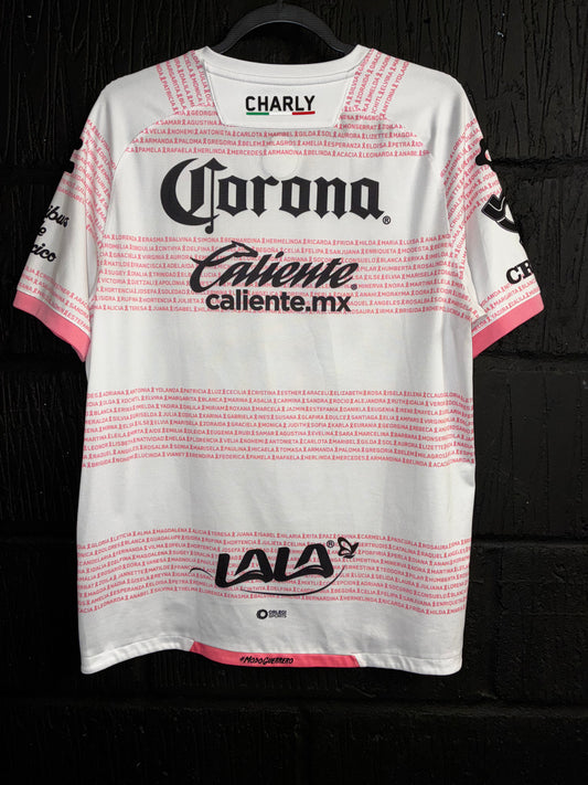 Santos Laguna 2020/21 Pink October Shirt - Large