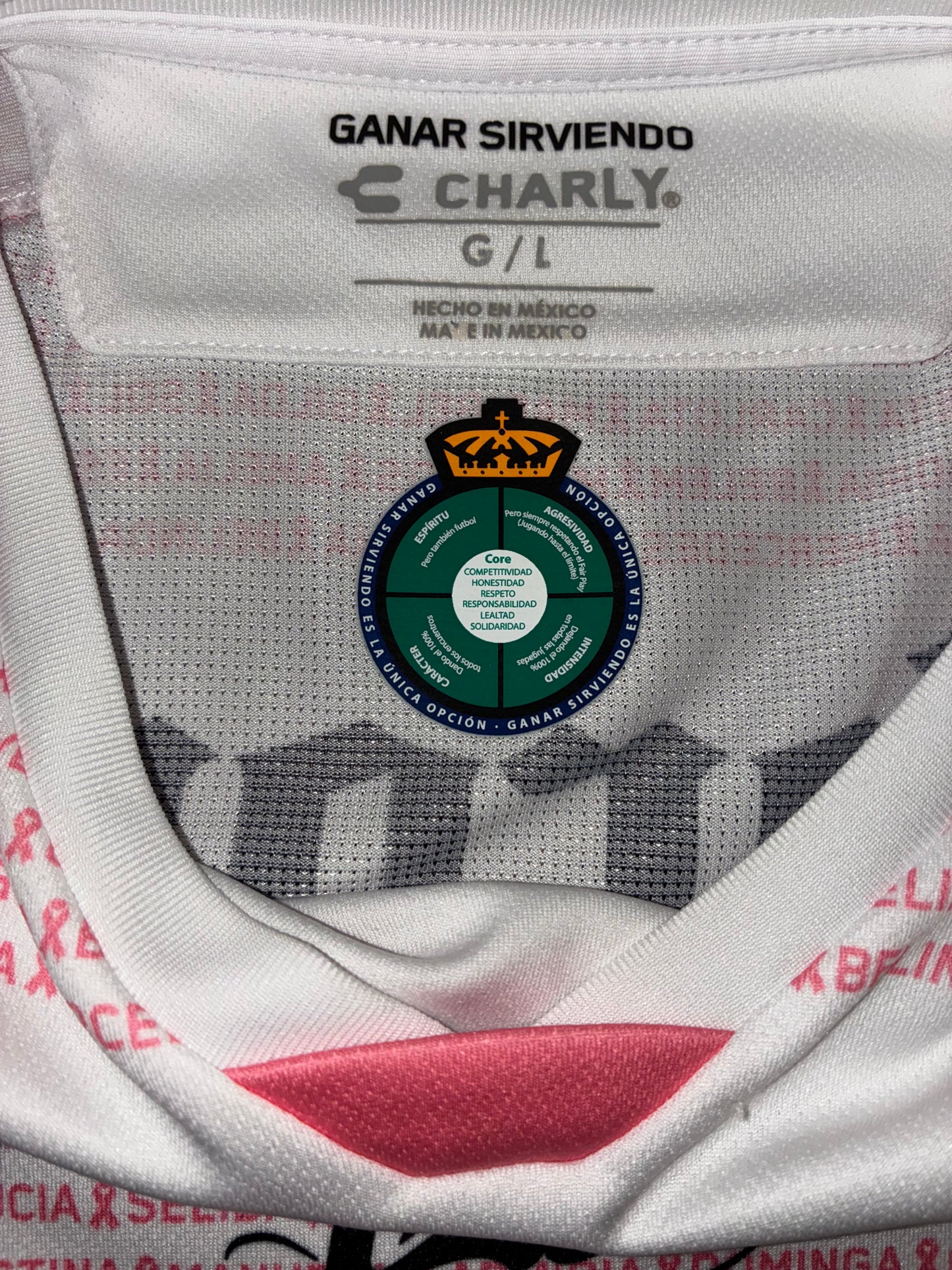 Santos Laguna 2020/21 Pink October Shirt - Large
