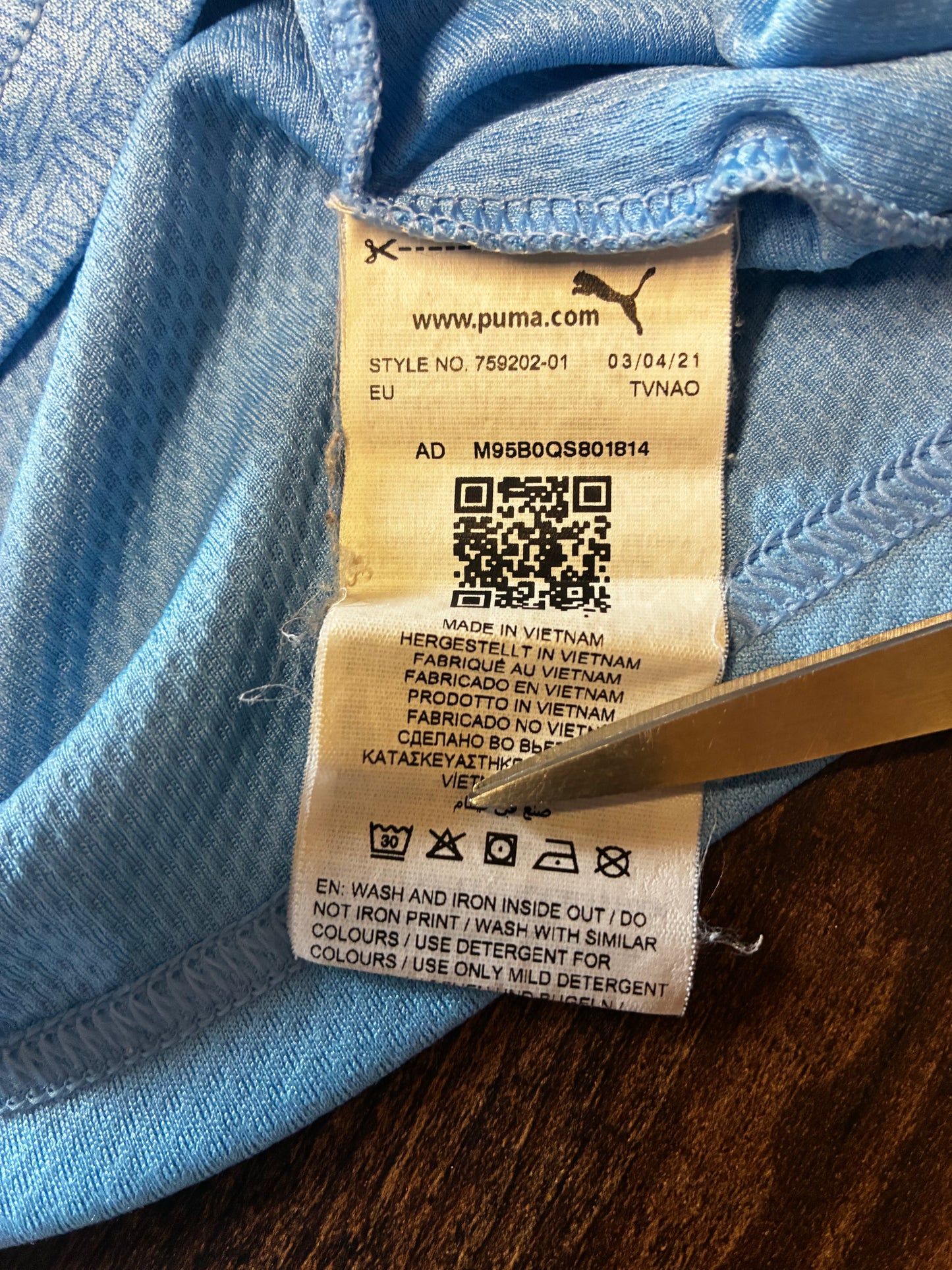 Manchester City 2021/22 Home Shirt - Large
