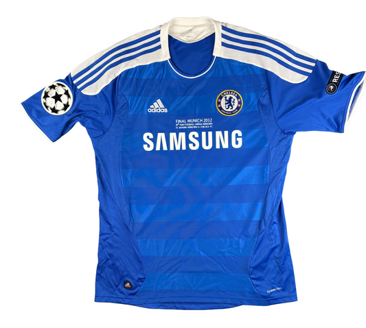 Chelsea 2011/12 Home Shirt | Large | Champions League Drogba #11