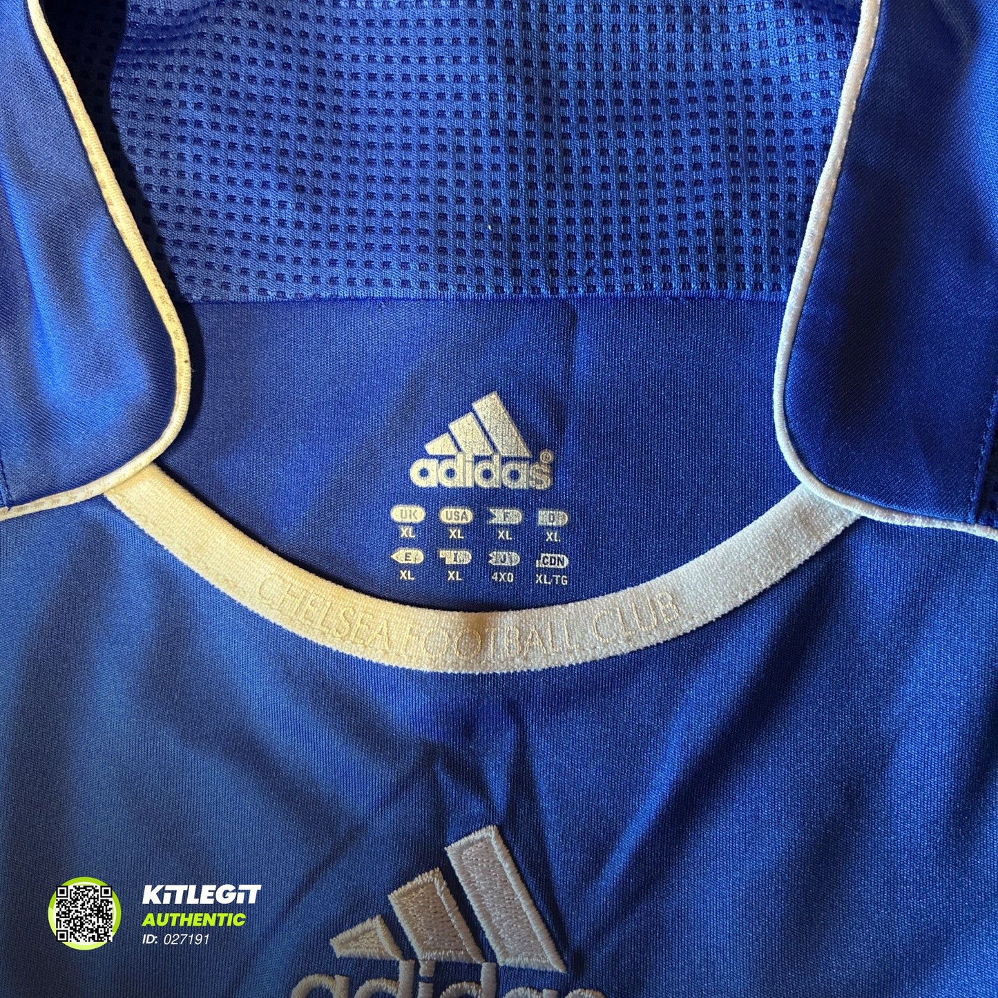 Chelsea 2006/08 Home Shirt - XL - Lampard 8