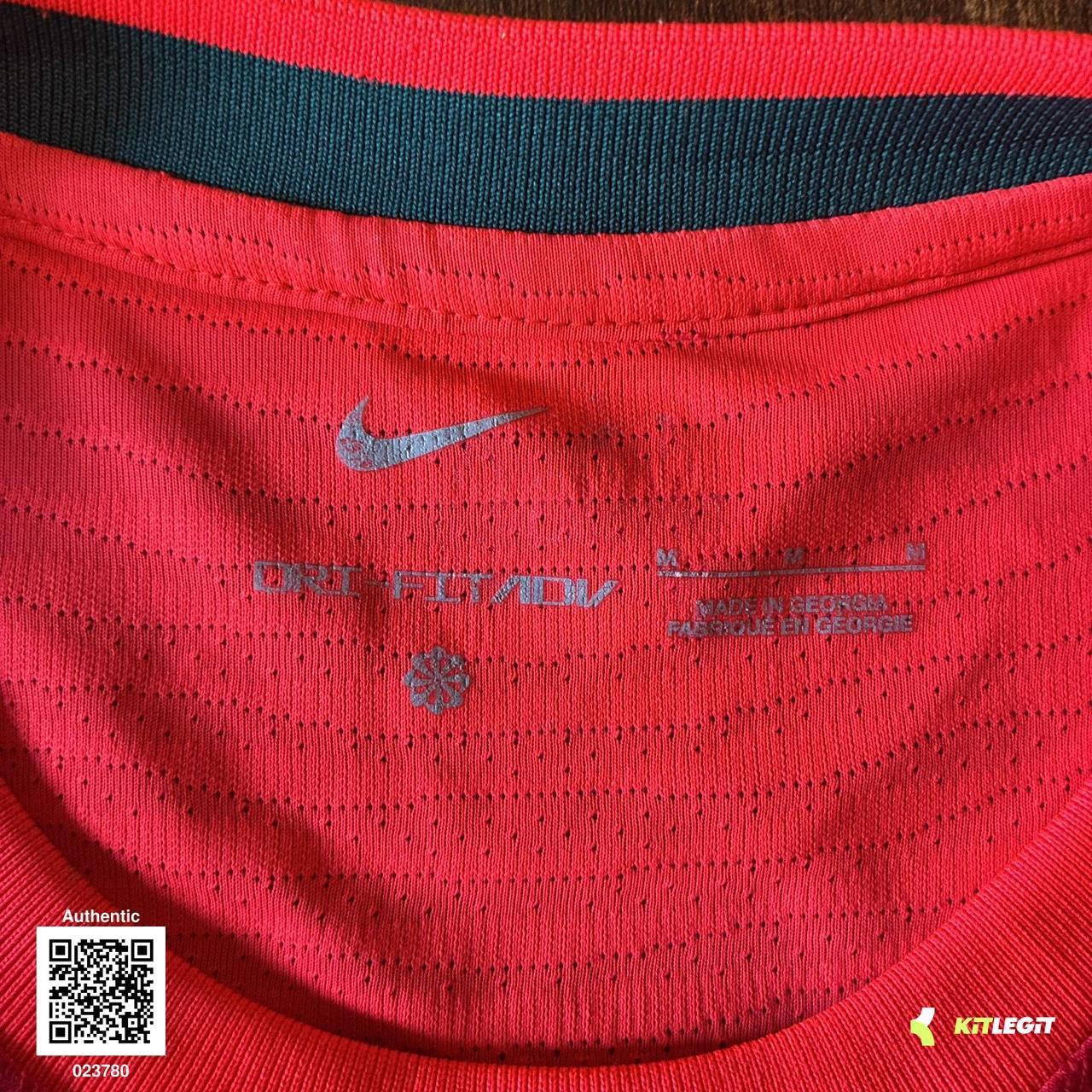 Liverpool 2021/22 Home Shirt - Van Dijk 4 - Medium - Nike DriFit ADV (Player spec)