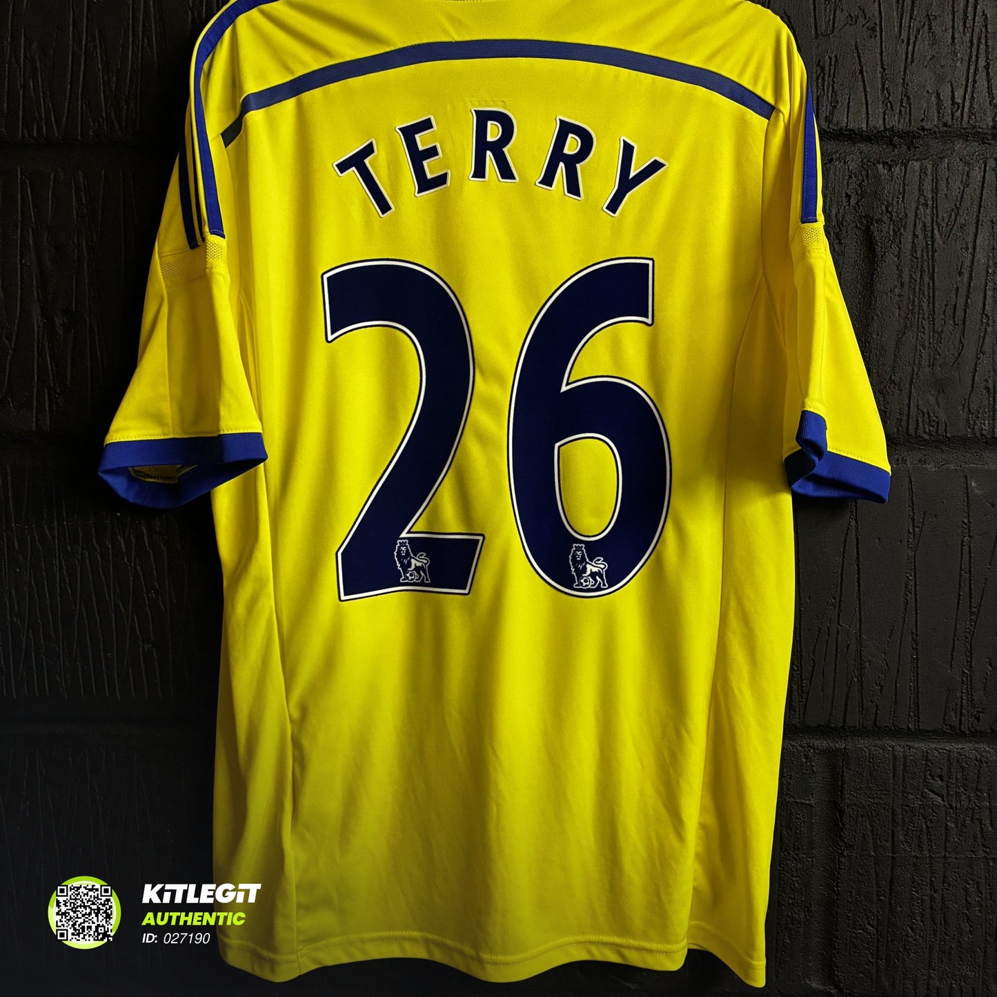Chelsea 2014/15 Away Shirt - Large - Terry 26