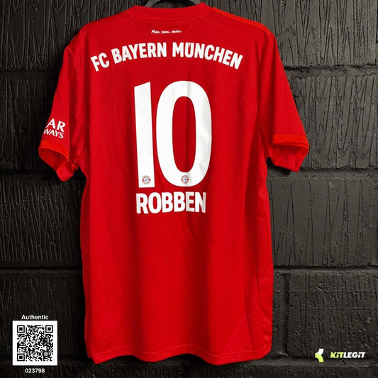 Bayern Munich 2019/20 Home Shirt - Robben 10 - Large - (BNWT)