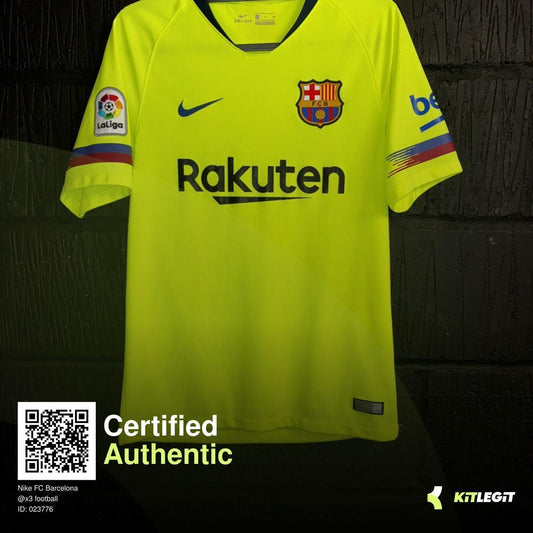Barcelona 2018/19 Away Shirt  - Small