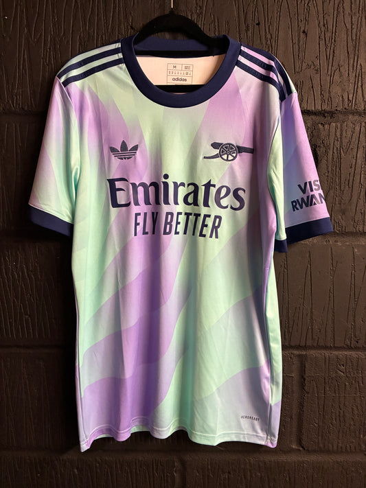 Arsenal 2024/25 3rd Shirt - Medium - Saka #7 - BNWT