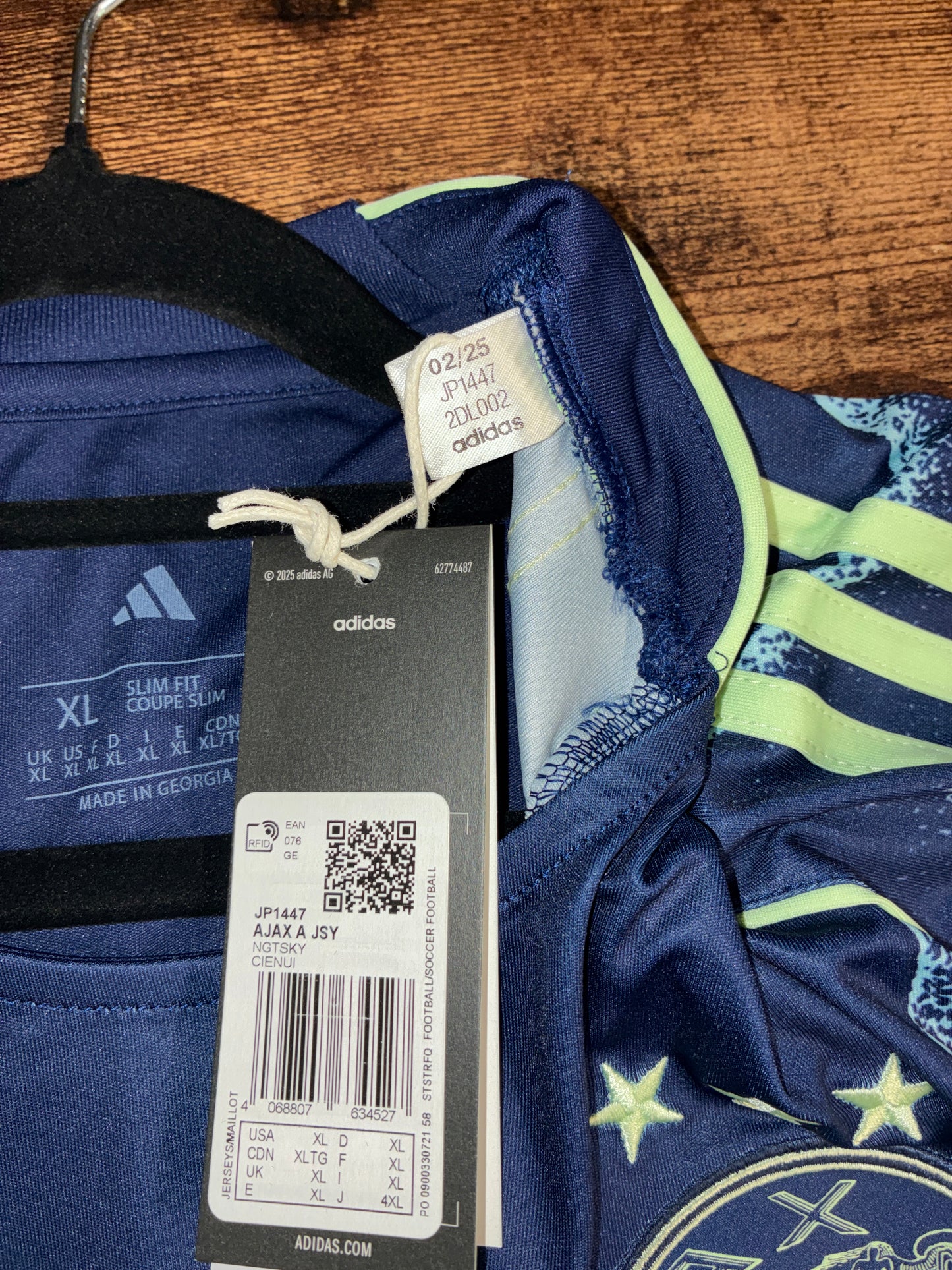 Ajax 2025/26 Away - XL - BNWT