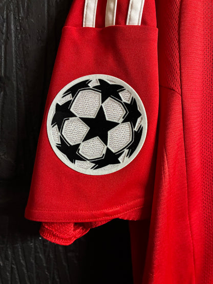 Liverpool 2008/10 Home Shirt - Large - Gerrard #8 Champions League