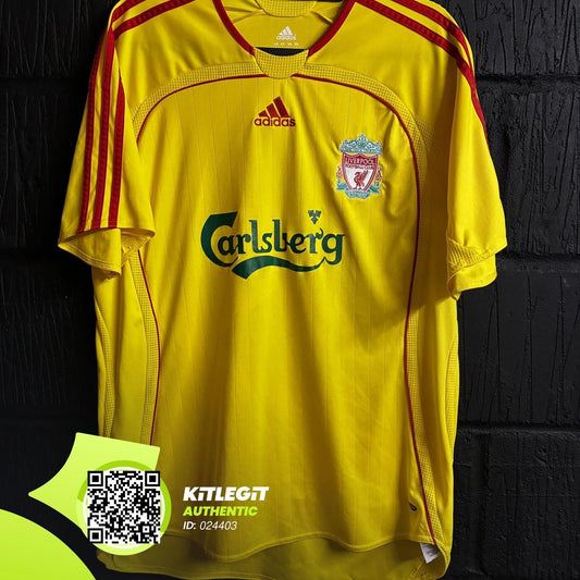Liverpool 2006/07 Away Shirt  - Alonso 14 - Large