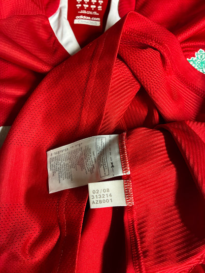 Liverpool 2008/10 Home Shirt - Medium - Gerrard #8