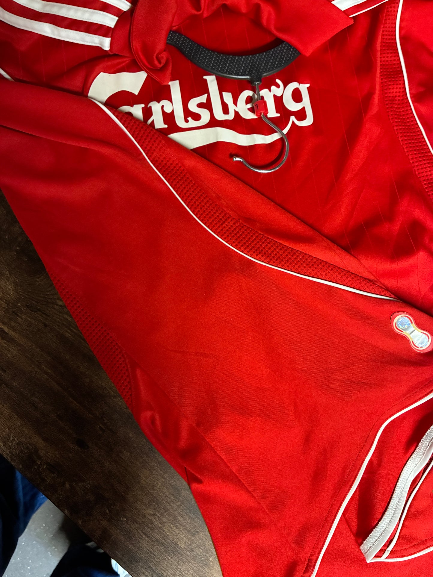 Liverpool 2006/07 Home - Large - Gerrard #8 - Please Read Description