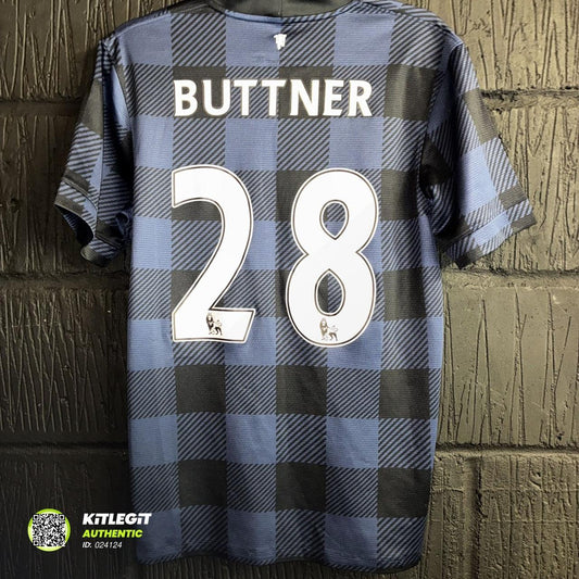 Manchester United 2013/14 Away  - Buttner 28 - Small