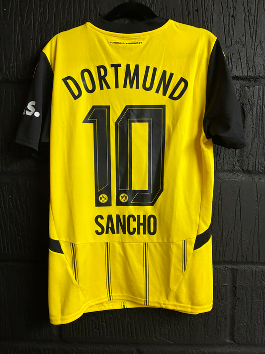 Borussia Dortmund 2024/25 Home - Small - Sancho 10 - BNWT