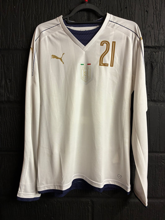 Italy 2016/17 Tribute Away shirt (BNWT) - Pirlo 21 - Large