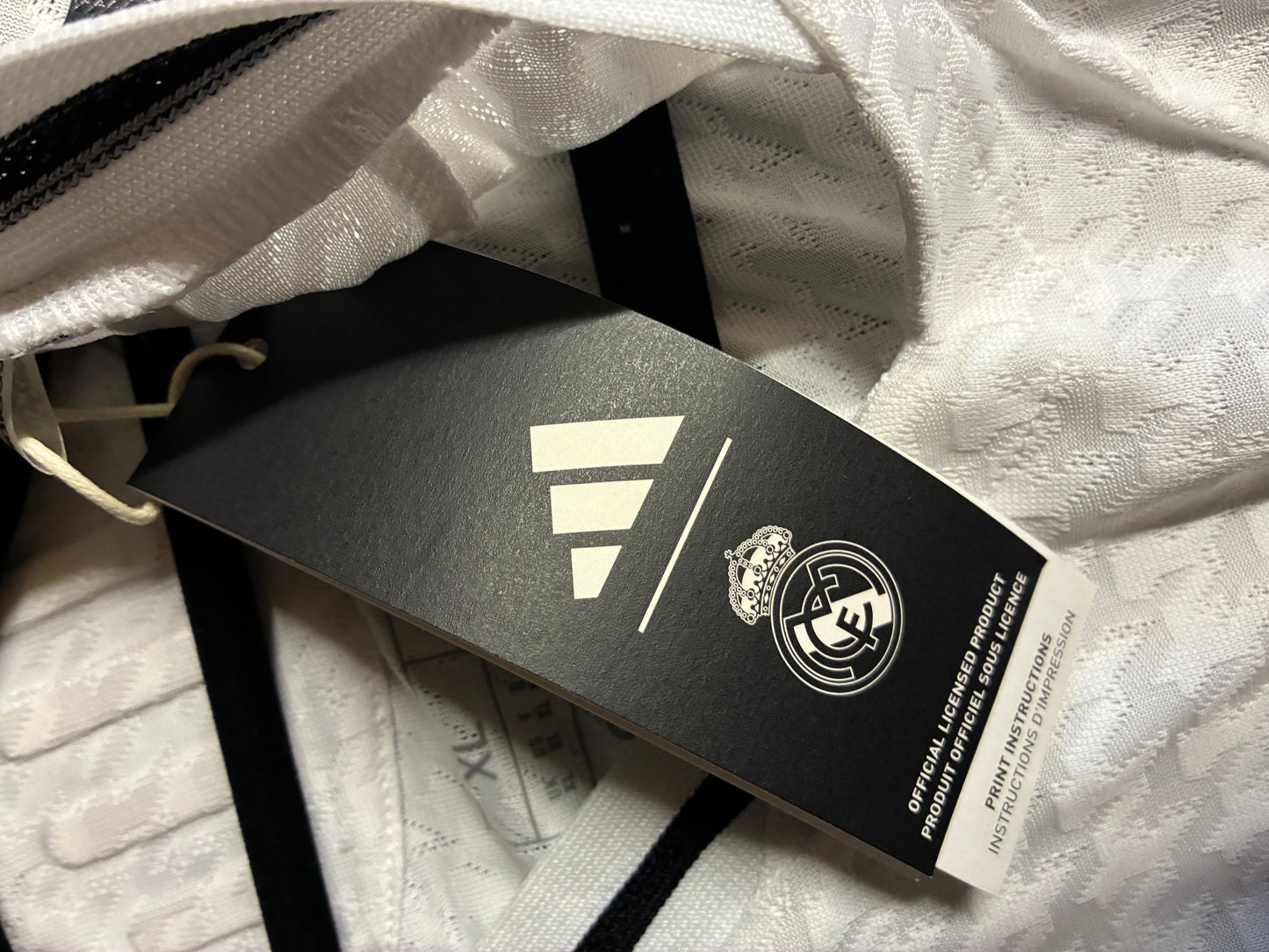 Real Madrid 2024/25 Home - XL - Heat RDY (Player Spec) - BNWT