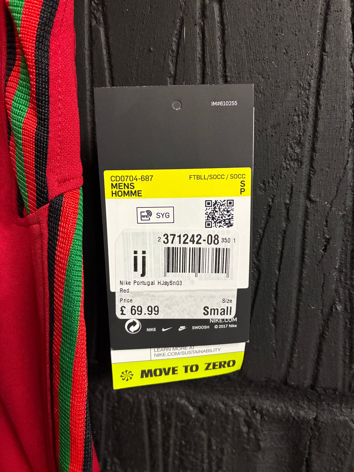 Portugal 2020/21 Home - Small - Ronaldo #7 - BNWT