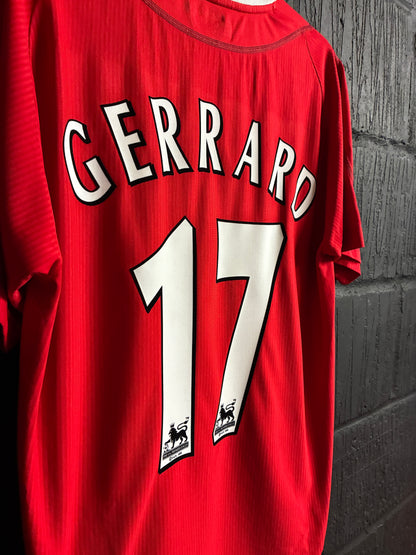 Liverpool 2002/04 Home - Large - Gerrard #17