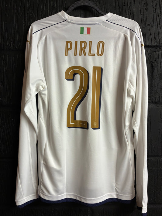 Italy 2016/17 Tribute Away shirt (BNWT) - Pirlo 21 - Large