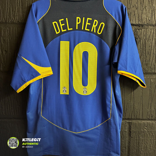 Juventus 2004/05 3rd Shirt - Large - Del Piero 10