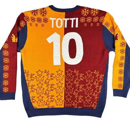 Roma Totti Christmas Jumper - XL