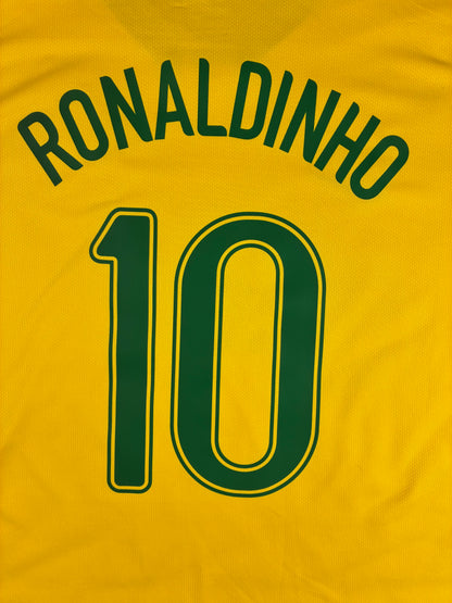 Brazil 2006 Home | XXL | Ronaldinho #10