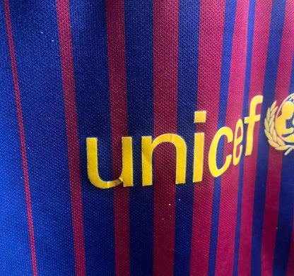 Barcelona 2017/18 Home Shirt - Medium - Neymar 11