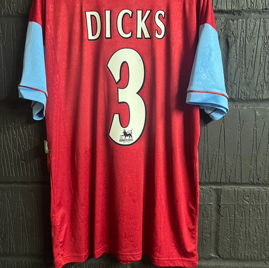 West Ham 1995/97 Home Shirt - XL - Dicks 3