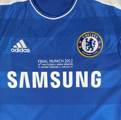 Chelsea 2011/12 Home Shirt | Large | Champions League Drogba #11