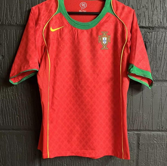 Portugal 2004 Home Shirt - Small