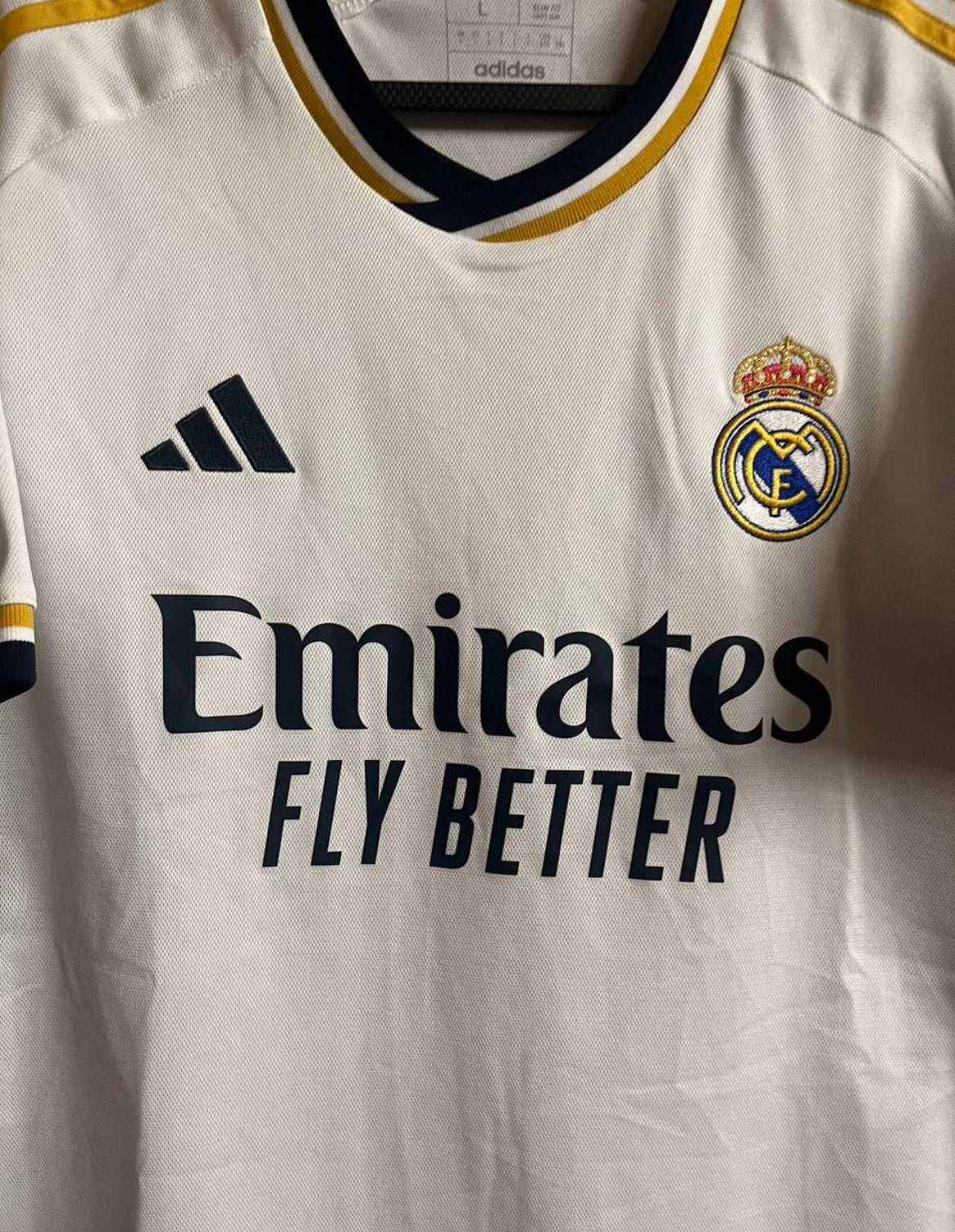 Real Madrid 2023/24 - Home Shirt - Large - Bellingham 5