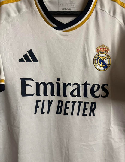 Real Madrid 2023/24 - Home Shirt - Large - Bellingham 5