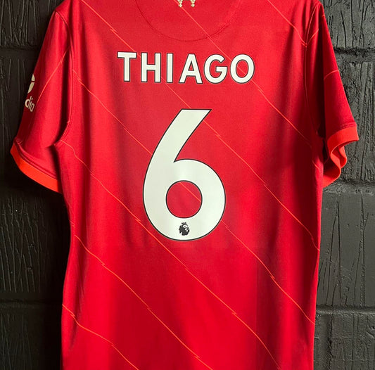 Liverpool 2021/22 Home Shirt - Large - Thiago 6