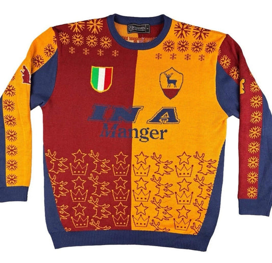 Roma Totti Christmas Jumper - XL