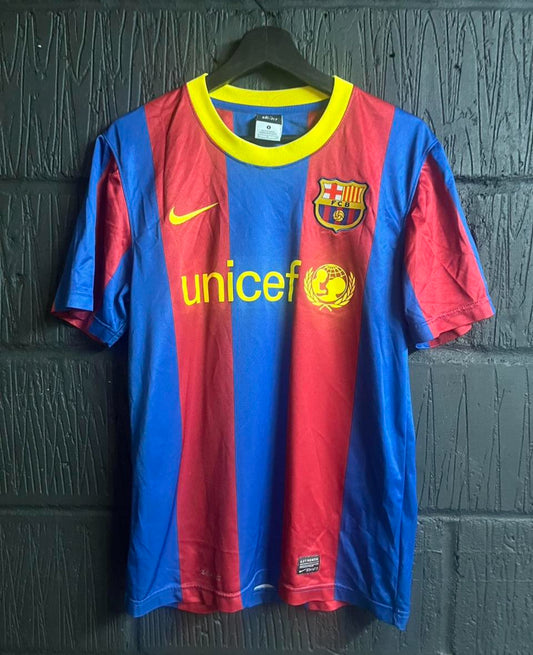 Barcelona 2010/11 Home Shirt - Small