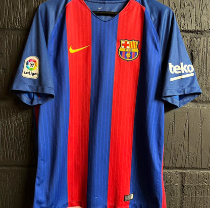 Barcelona 2016/17 Home Shirt - Large