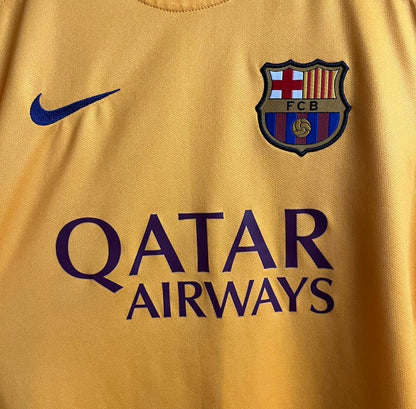 Barcelona 2015/16 Away Shirt - Small - Neymar 11