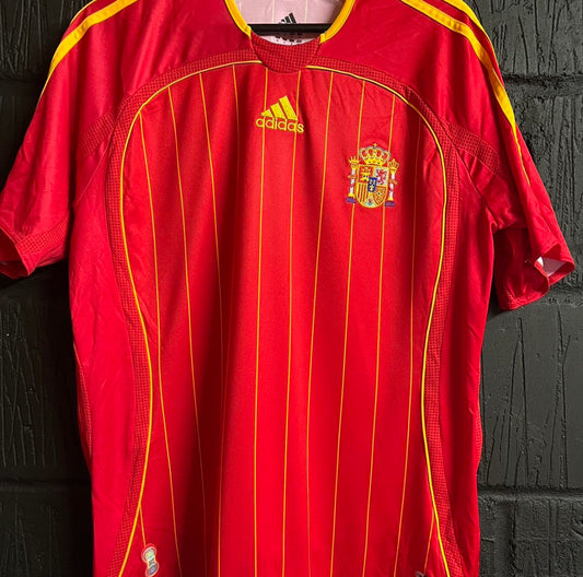 Spain 2006 Home Shirt - Medium