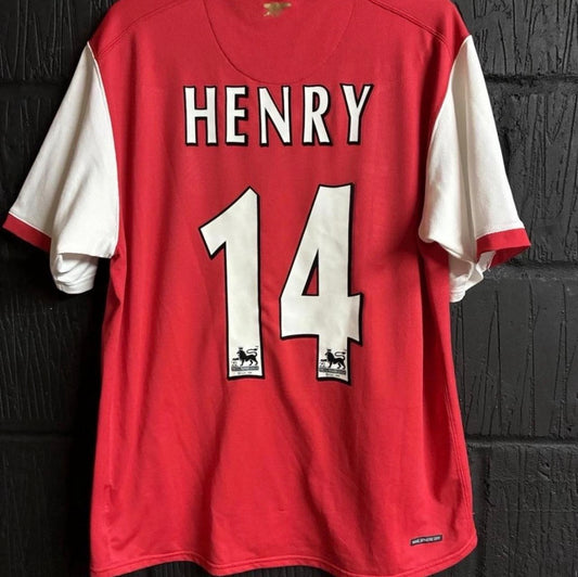 Arsenal 2006/07 Home Shirt - Large - Henry #14