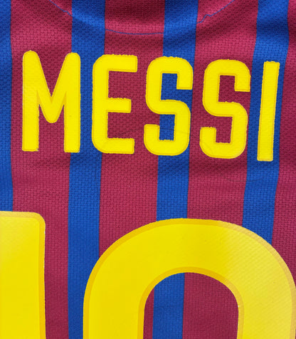 Barcelona 2011/12 Home Shirt | Large | Messi #10