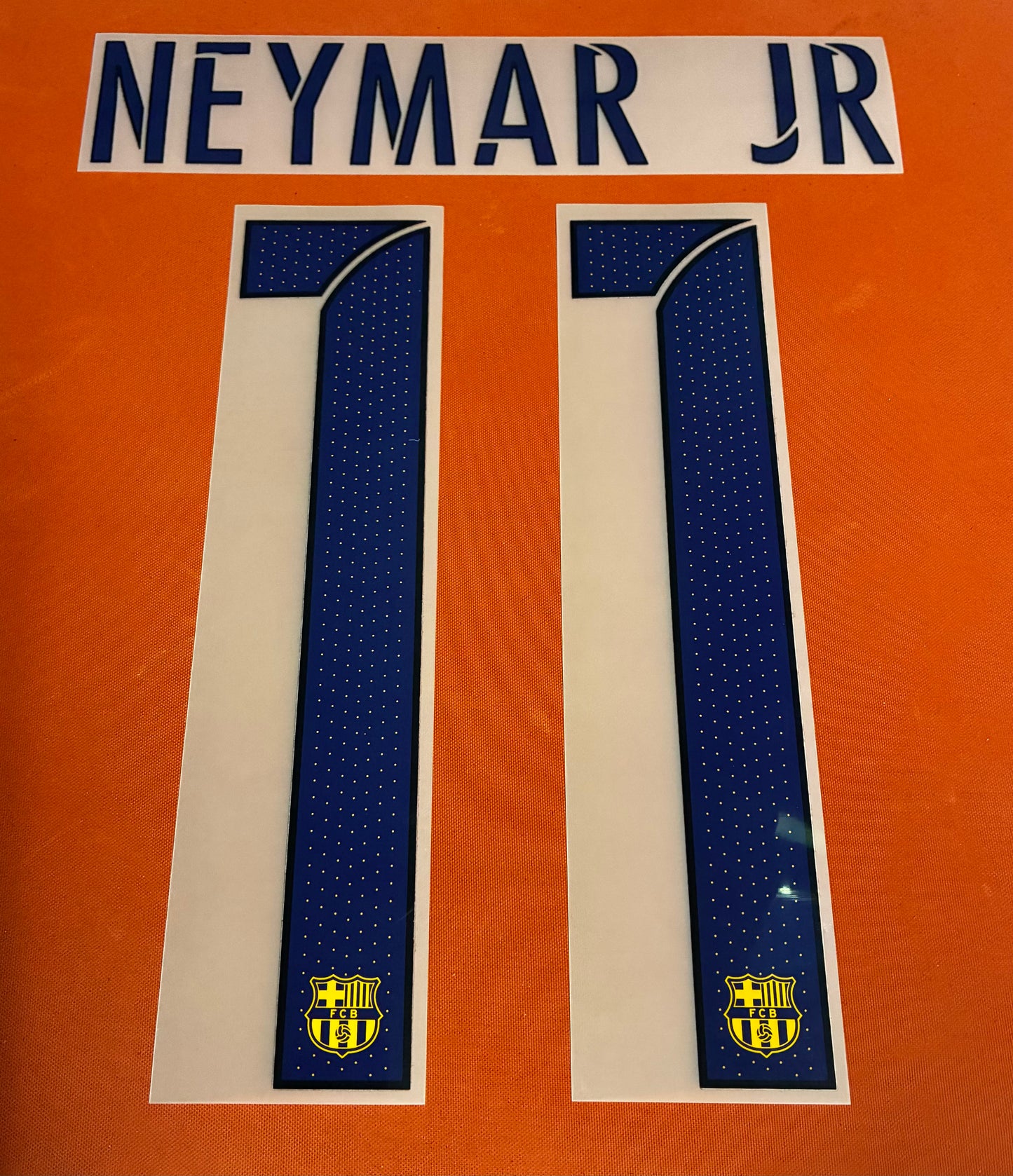 Official Neymar Nameset - Barcelona 2015/16 Away
