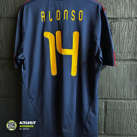 Spain 2010 Away Shirt - XL - Alonso 14