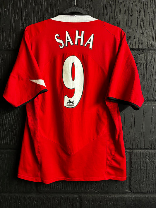 Manchester United 2004/06 Home - Large - Saha 9