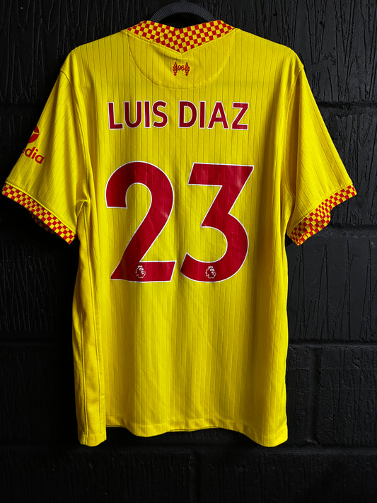 Liverpool 2021/22 3rd Shirt - XL - Diaz 23