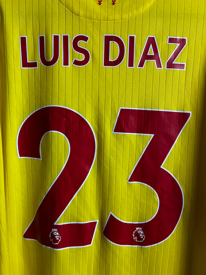 Liverpool 2021/22 3rd Shirt - XL - Diaz 23