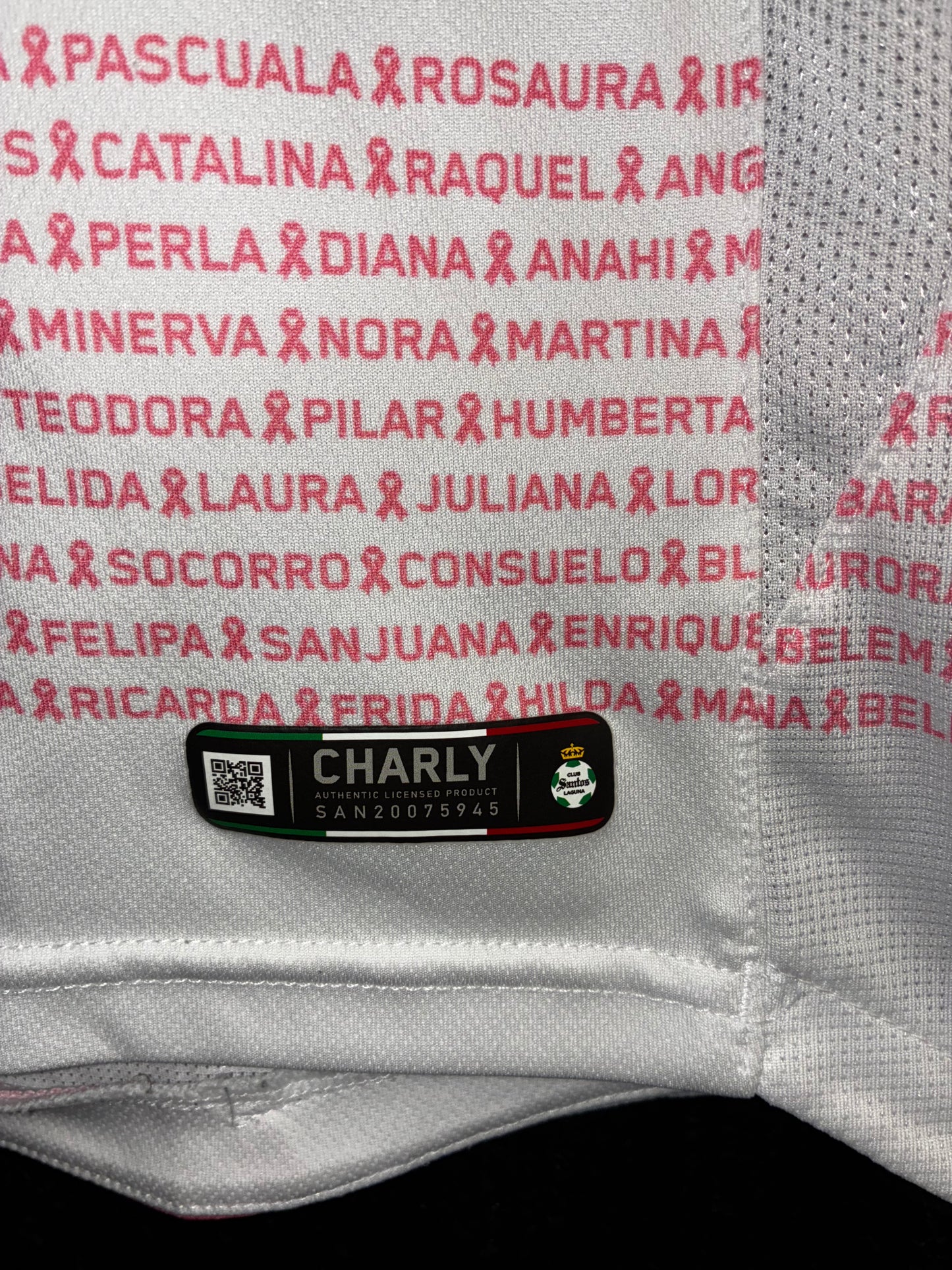 Santos Laguna 2020/21 Pink October Shirt - Large