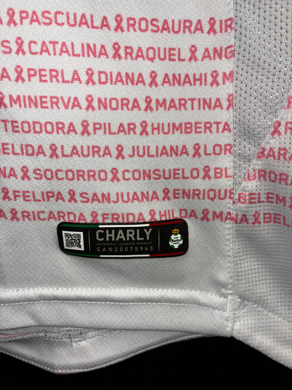 Santos Laguna 2020/21 Pink October Shirt - Large