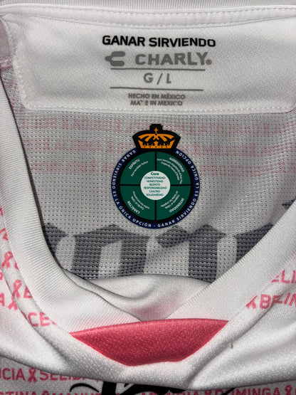 Santos Laguna 2020/21 Pink October Shirt - Large